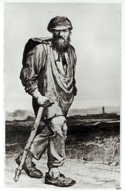 Jean Valjean, illustrasjon fra 