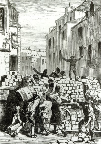 The Barricade, illustrasjon fra 