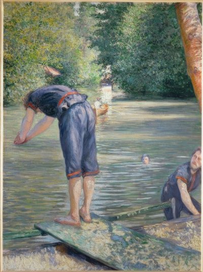 Badende av Gustave Caillebotte