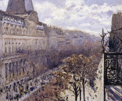 Boulevard of the Italians, 1880. av Gustave Caillebotte
