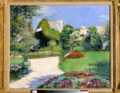 Hytta, Trouville av Gustave Caillebotte
