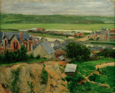 Touques-dalen, Trouville av Gustave Caillebotte