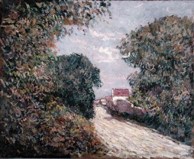 Sti ved kanten (olje på lerret) av Gustave Caillebotte