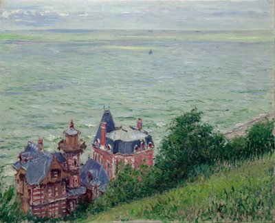 Villaer i Trouville av Gustave Caillebotte