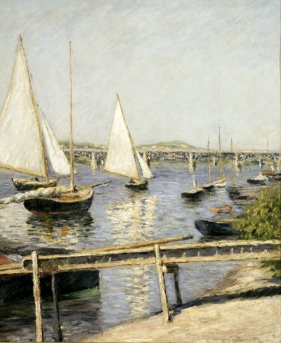 Seilbåter i Argenteuil Seilbåter i Argenteuil av Gustave Caillebotte