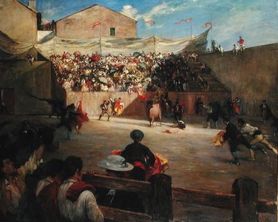 Treningskamp i Biscaya, 1888 av Gustave Colin
