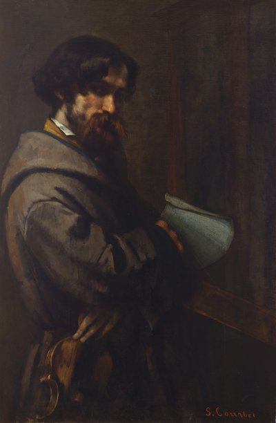 Alphonse Promayet 1822-1872, 1851. av Gustave Courbet
