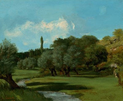 La Bretonnerie i Institutt for Indre, 1856. av Gustave Courbet