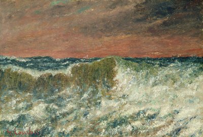 Bølgen av Gustave Courbet