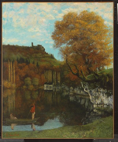 The Mirror of Scey-en-Varais, 1864-68 av Gustave Courbet