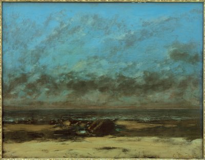 Marine, lavvann av Gustave Courbet