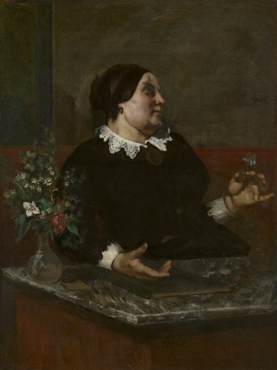 Mor Grégoire, 1855 og 1857-59 av Gustave Courbet