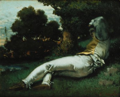 Lur; La Sieste, ca. 1841-42 av Gustave Courbet