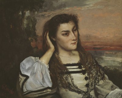 Reverie av Gustave Courbet