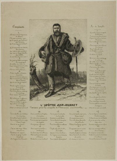 Apostelen Jean Journet av Gustave Courbet