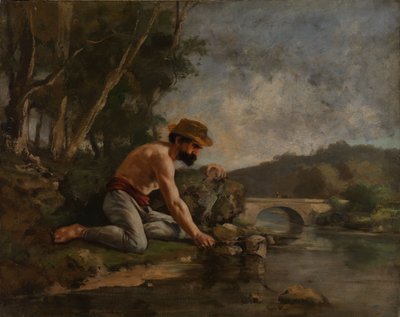 Fiskeren av Gustave Courbet