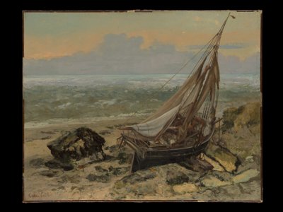 Fiskebåten av Gustave Courbet