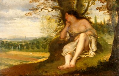 The Nap av Gustave Courbet