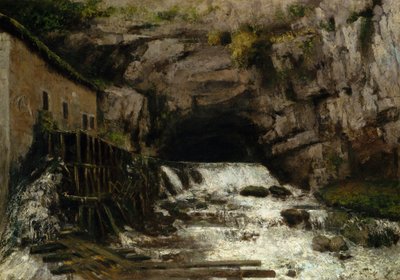The Source of the Loue, 1864 av Gustave Courbet