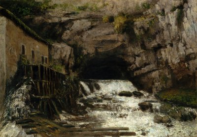 The Source of the Loue, 1864. av Gustave Courbet