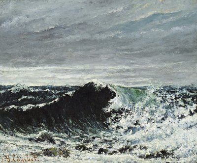 Bølgen av Gustave Courbet
