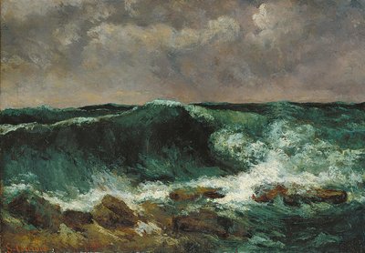 Bølgen av Gustave Courbet
