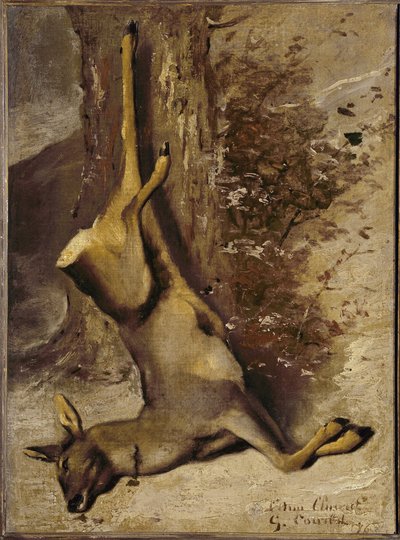 Hjorten av Gustave Courbet