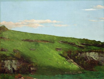Wiesenhang nær Ornans, 1862 av Gustave Courbet