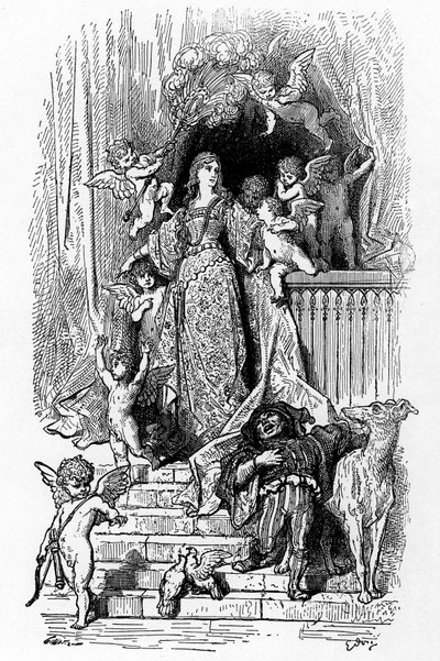 Alcina i sin herlighet av Gustave Dore