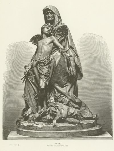 Allegori om skjebne av Gustave Dore