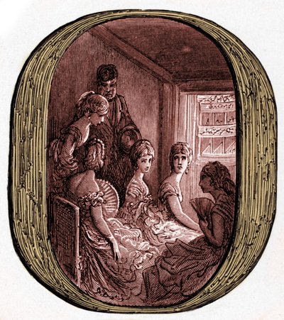 En operaboks på det kongelige operahuset av Doré av Gustave Dore