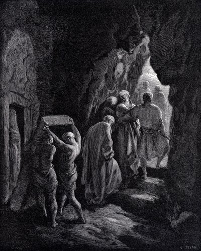 Begravelse av Sarah av Gustave Dore