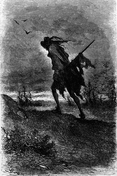 Kaptein Fracasse av Theophile Gautier (1811-1872). Illustrasjon av Gustave Dore (1832-1883). av Gustave Dore