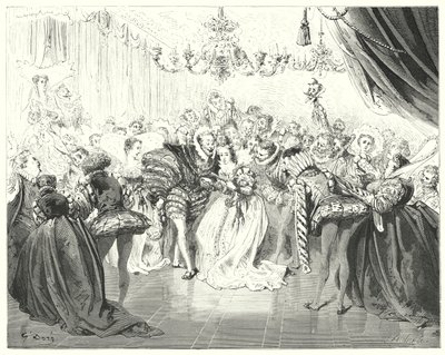 Cendrillon; Askepott (gravering) av Gustave Dore