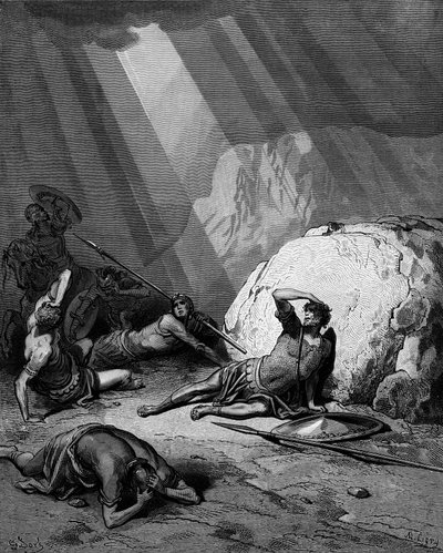 Konvertering av St Paul på veien til Damaskus, 1865-1866 av Gustave Dore