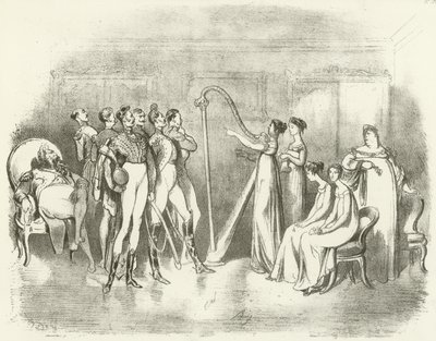 Corinna or Vocal Charms 1810 (gravyr) av Gustave Dore