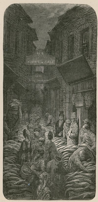 Dark Horse Lane, Billingsgate av Gustave Dore
