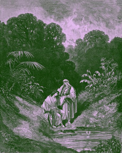 David og Jonathan, av Gustave Doré- Bibelen av Gustave Dore