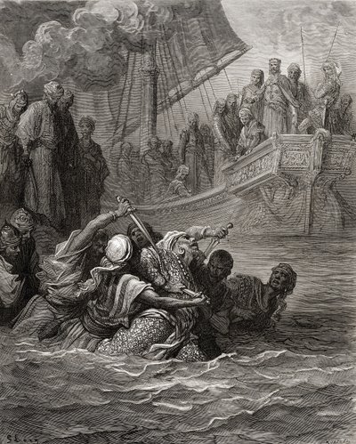 Death of Almoadam, illustrasjon fra 