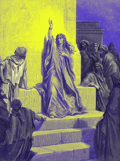 Deborahs triumfsang - Bibelen av Gustave Dore