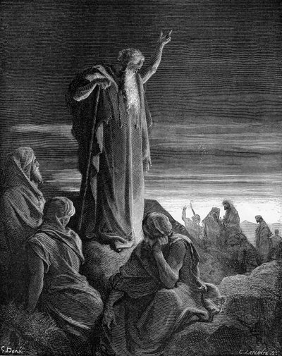 Esekiel av Gustave Dore