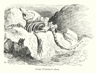 Goody Ticklebacks hest (gravering) av Gustave Dore