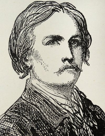 Gustave Dore - 1832–73 fransk kunstner og bokillustratør som graverte etter en selvportrettskisse av Gustave Dore