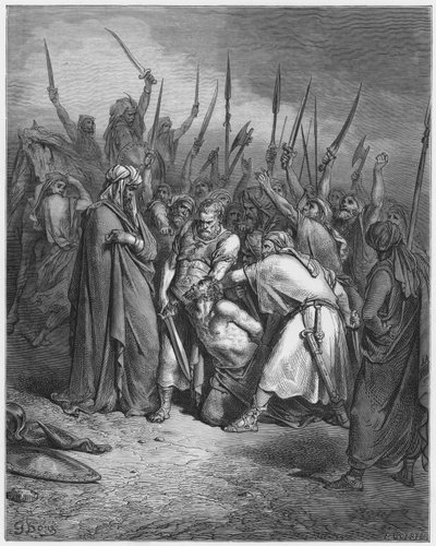 Gustave Dore Bibelen: Death of Agag av Gustave Dore