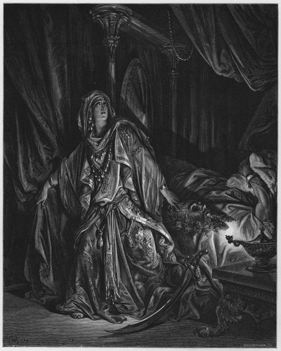Gustave Dore Bibelen: Judith og Holofernes av Gustave Dore