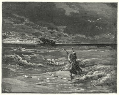 Gustave Dores Don Quijote: "Kom tilbake, min kjære datter, for jeg tilgir deg alle" (gravering) av Gustave Dore