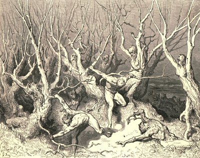 Skynd deg nå, de fremste ropte, skynd deg nå døden!, c1890. av Gustave Dore