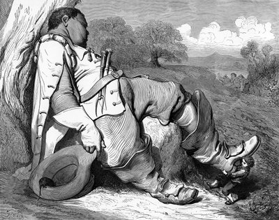 Hop o my Thumb, gravering av Gustave Doré. av Gustave Dore