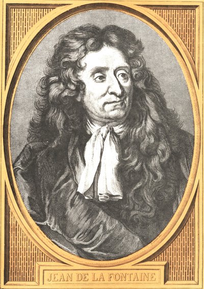 Jean de La Fontaine 1621-1695 av Gustave Dore