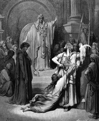 Salomos dom, 1866 av Gustave Dore